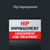 Adam Wolf - Hip Impingement: Assessment and Treatment