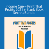 David Dill - Income Cure - Print That Profits 2021 + Blank Book Secrets Bundle